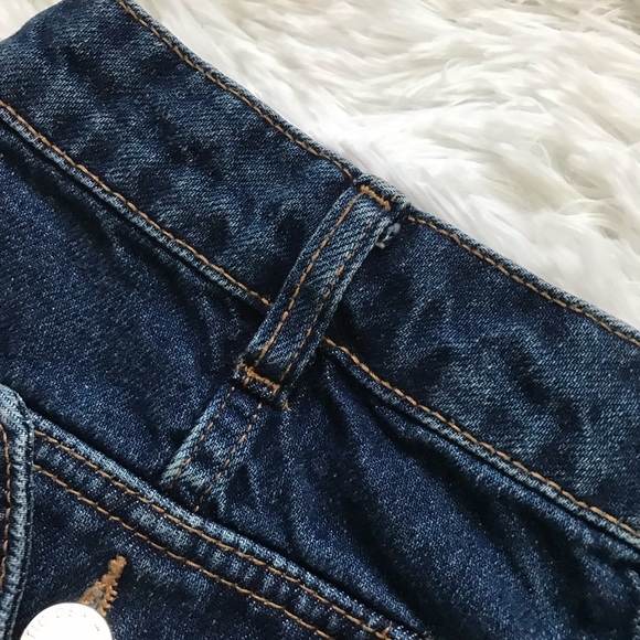 Zara Large Authentic Denim BY TRF Denim Mini Skirt - Picture 5 of 6